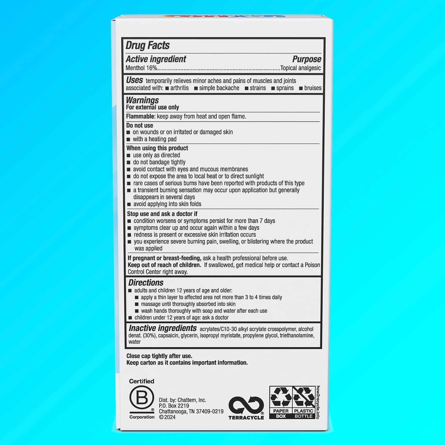 Icy Hot No Mess Roll-On - Imagen 4